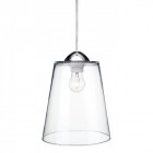 Suspension 20 cm bordeaux, verre clair Suspension 20 cm bordeaux, verre clair