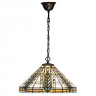 Suspension 3 ampoules lloyd 57 cm, verre et métal Suspension 3 ampoules lloyd 57 cm, verre et métal