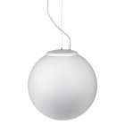 Suspension 40 cm cisne, aluminium et ppma, blanc
