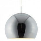 Suspension 40 cm industrial pendants, chrome