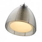 Suspension argent walton h135 1 lumières