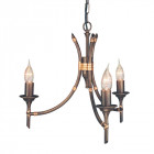 Suspension bamboo, bronze, 3 ampoules