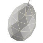 Suspension blanc derby l23 1 lumières