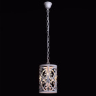 Suspension blanche country 1 ampoule 110 cm