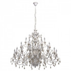 Suspension blanche country 28 ampoules 320 cm
