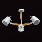 Suspension blanche megapolis 3 ampoules 40 cm