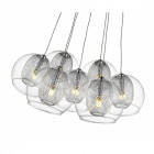 Suspension chrome liverpool 7 lumières Suspension chrome liverpool 7 lumières