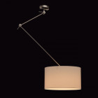 Suspension chromée megapolis 1 ampoule 148 cm