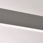 Suspension chromée techno 3 ampoules 118 cm