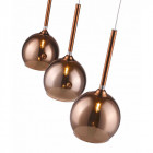 Suspension cuivre warwick 3 lumières