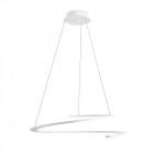 Suspension curl, aluminium, blanc