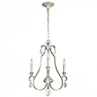 Suspension dewitt, argent finition dorée, 3 ampoules Suspension dewitt, argent finition dorée, 3 ampoules