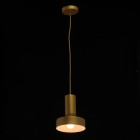 Suspension dorée megapolis 1 ampoule 146 cm