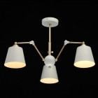 Suspension dorée megapolis 3 ampoules 40 cm Suspension dorée megapolis 3 ampoules 40 cm