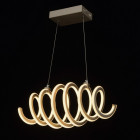 Suspension dorée techno   120 cm