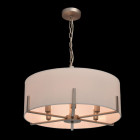 Suspension grise megapolis 6 ampoules 70 cm