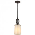 Suspension huntley, bronze foncé et verre fritté, 1 ampoule Suspension huntley, bronze foncé et verre fritté, 1 ampoule