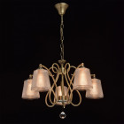 Suspension laiton classic 5 ampoules 85 cm