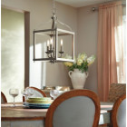 Suspension larkin, nickel brossé, 3 ampoules