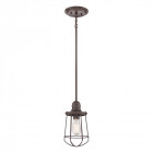 Suspension marine, bronze et verre, mini