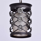 Suspension marron country 1 ampoule 124 cm