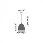 Suspension marron liana 1 ampoule