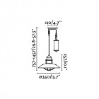 Suspension marron winch 1 ampoule