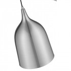 Suspension nickel satiné torquay 1 lumières