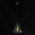 Suspension noire megapolis 1 ampoule 150 cm