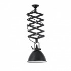 Suspension noire mou 1 ampoule