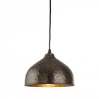 Suspension vintage, étain, 35 cm