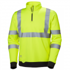 Sweat shirt haute visibilité helly hansen addvis half zip - Couleur et taille au choix