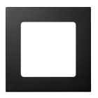 Cadre smoove noir mat somfy
