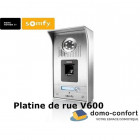 Platine de rue seule de remplacement pour visiophone v600 somfy