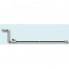 Manivelle décrochable blanche ø 10 SOMFY