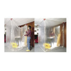 Système anti-poussière ZipPole® ZP4 ZIPWALL ZIP-ZP4F