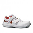 Chaussure sécurité  -  b0637 ski s1p esd src sandale blanc - pointure au choix
