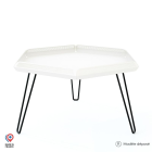 Tables basses de jardin en Acier - Céleste