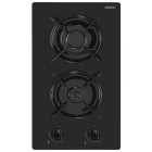 Sogelux dgv518 domino gaz noir 2 feux