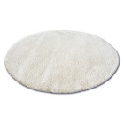 Tapis cercle shaggy micro caramel cercle - Dimension au choix