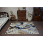 Tapis drop jasmine 758 bleu clair/fumée - Dimension au choix