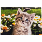 Tapis de sol avec modèle chaton de 40 x 60 cm