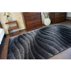 Tapis shaggy space 3d b222 gris foncé - Dimension au choix