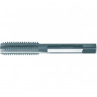 Taraud à main, filetage métrique, finisseur n°3, Filetage : M2,2, Pas 0,45 mm, Long. totale 36 mm, queue Ø 2,8 mm, Carré de la queue : 2,1 mm