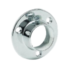 Support latéral tube rond chromé Ø 25 mm MANART - M724/25CR
