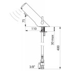 Tempomatic 4 lavabo + robinet darrêt