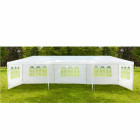 Tente de réception blanche 3 x 9m