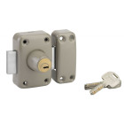 Thirard - 292502 verrou à cylindre double entrée haute qualité série "trafic 6" pour porte 45 mm avec 4 clés réversibles