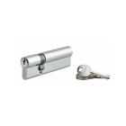 Cylindre de serrure à clé crantée Ecopro nickelé - 30 x 70 - Varié - THIRARD - 00007371