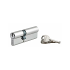 Cylindre de serrure à clé crantée Ecopro nickelé - 35 x 55 - Varié - THIRARD - 00007313